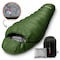 Serenelife Solid Green Mummy Sleeping Bag SLSGR5 - alternate 1